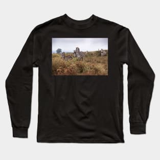 Serengeti Zebras #1 Long Sleeve T-Shirt